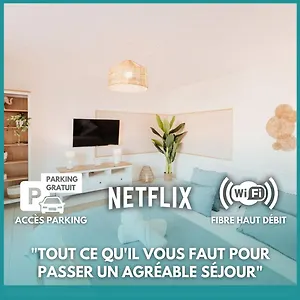 Appartement Le Cocon De - Parking - Checkin Autonome, Lespinasse